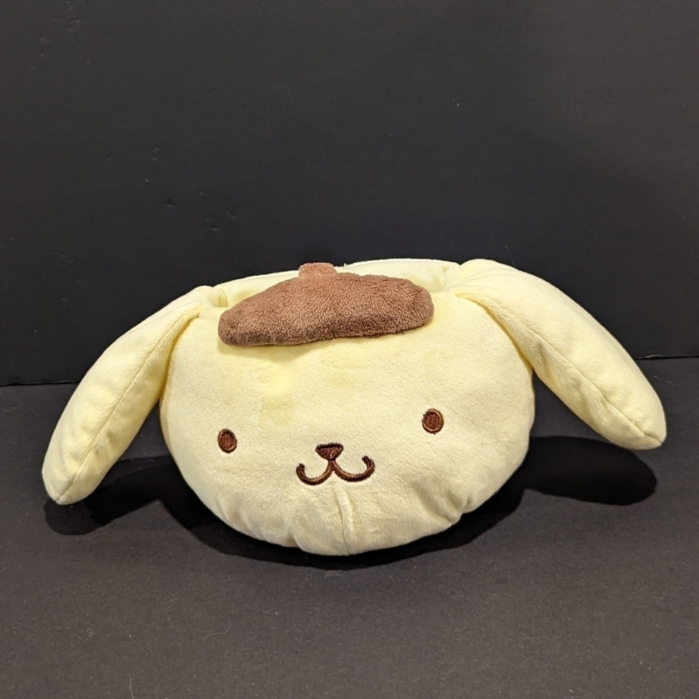 Sanrio Pompompurin Plush  Accessory Case Bag